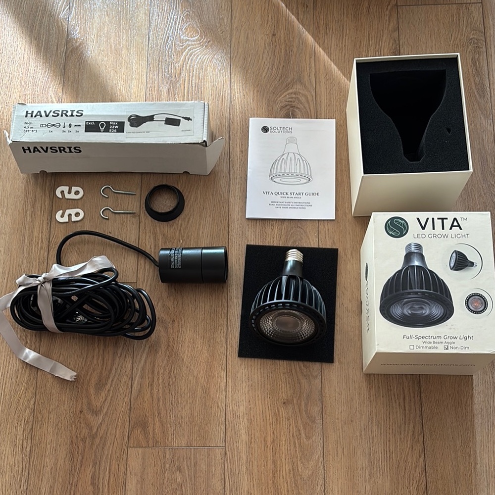 Gifts for Anyone🎁 🪴Vita™ LED Grow Light+IKEA Cord Set with Switch